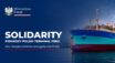 Pierwszy polski terminal FSRU „Solidarity” przedstawiony na grafice GAZ-SYSTEM.