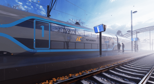 Piętrowy elektryczny zespół trakcyjny przeznaczony dla PKP Intercity