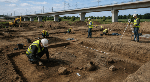 CPK wybrał wykonawców badań archeologicznych dla linii KDP Warszawa – Łódź