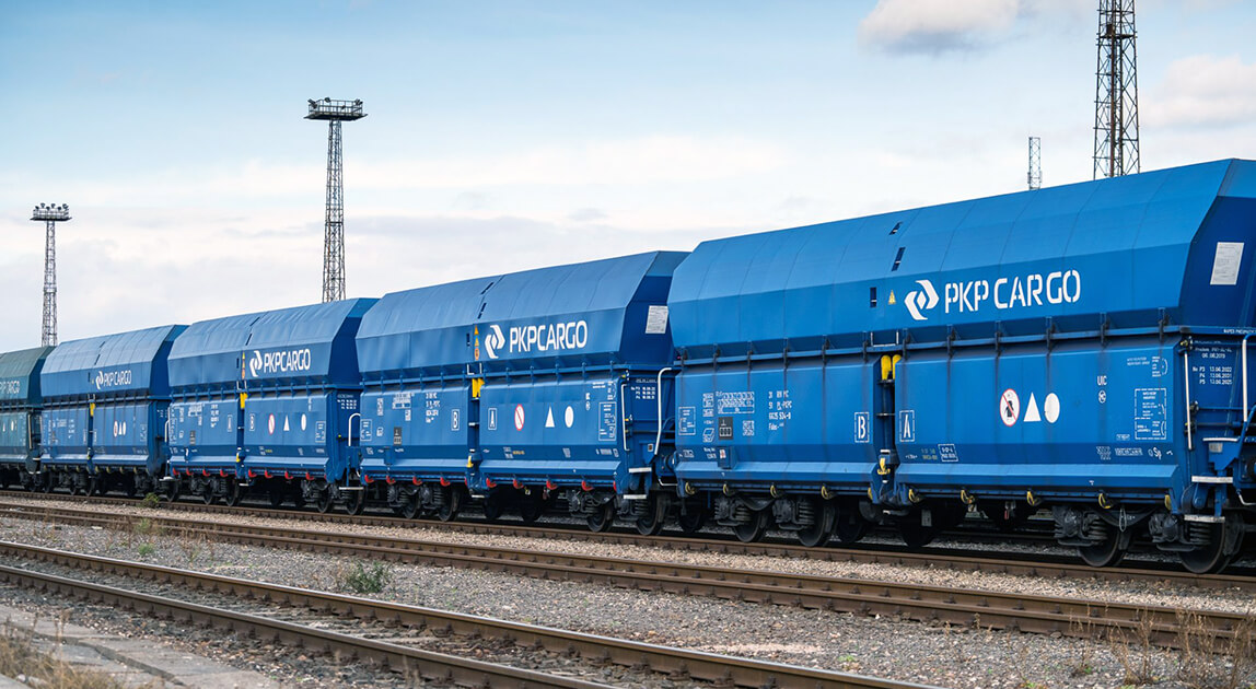 PKP CARGO zwiększa udział w rynku, przewóz towarowy