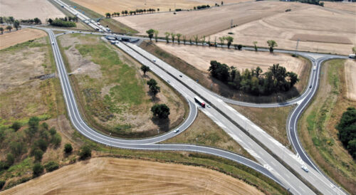 Remont łącznicy węzła Złotoryja na A4
