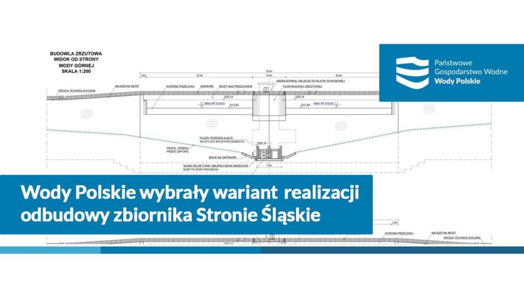 Koncepcja nowej zapory zbiornika Stronie Śląskie