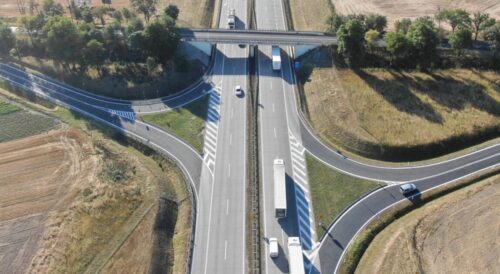 Remont nawierzchni węzłów autostrady A4