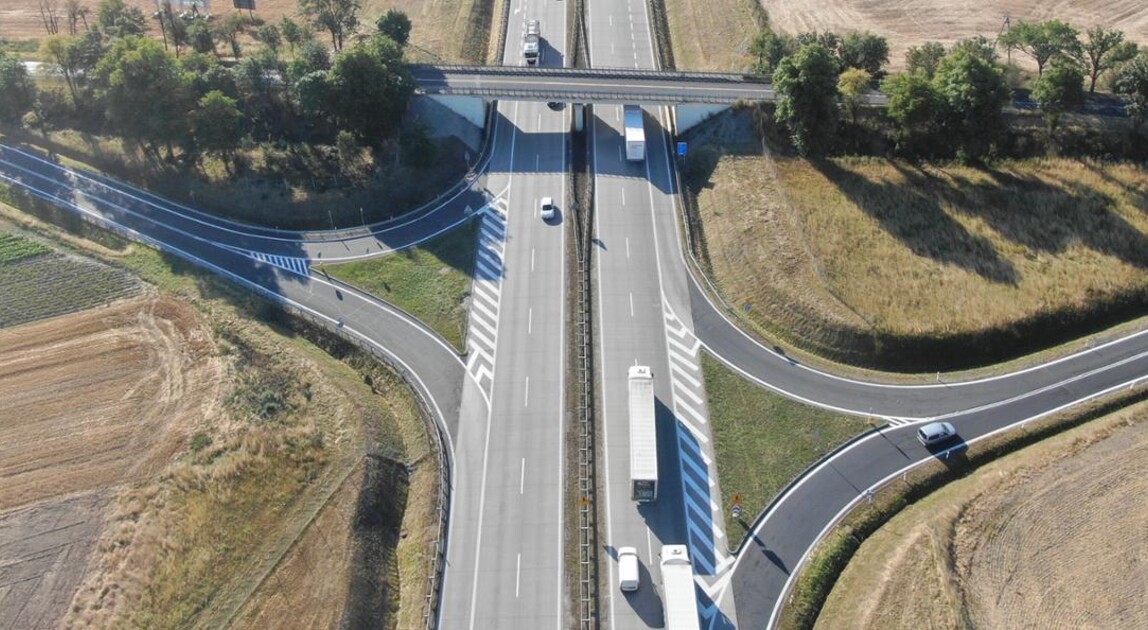 Remont nawierzchni węzłów autostrady A4