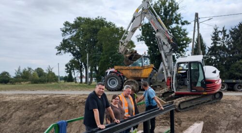 Modernizacja jazu w Długomiłowicach – prace na obiekcie hydrotechnicznym