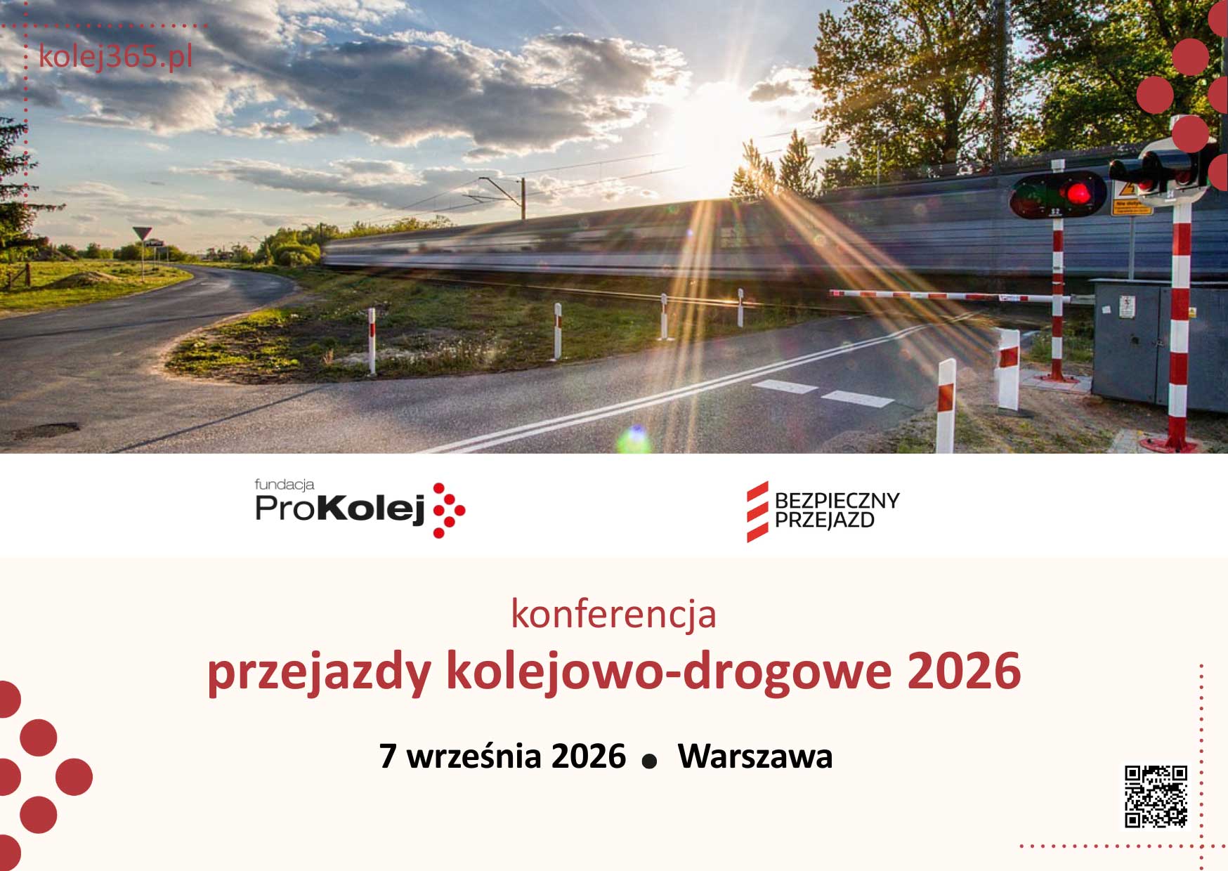 Przejazdy Kolejowo-drogowe 2026 – konferencja Fundacji ProKolej