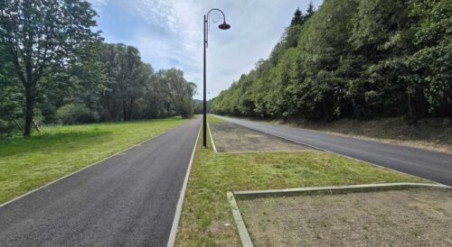 Remont Traktu Cesarskiego między Węgierską Górką a Milówką