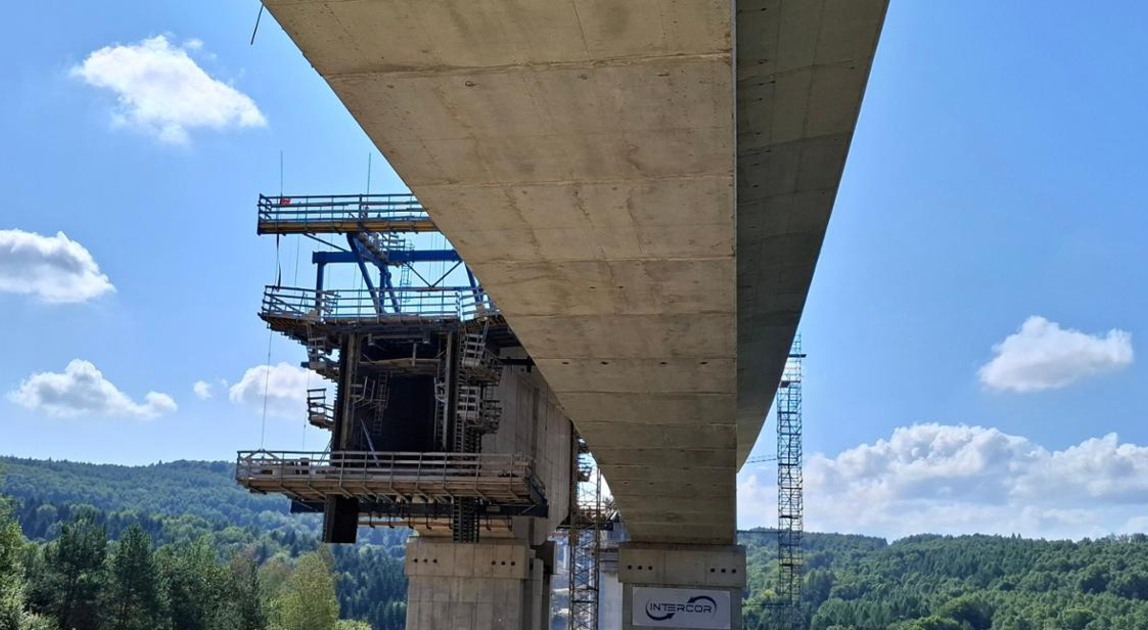 S19 Babica–Jawornik – budowa estakady na Pogórzu Dynowskim