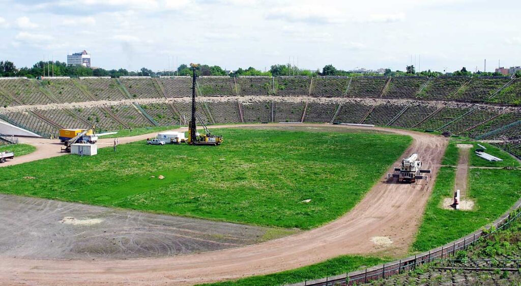 Budowa Stadionu Narodowego w Warszawie, 2009