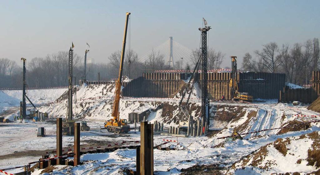 Budowa Stadionu Narodowego w Warszawie, 2009