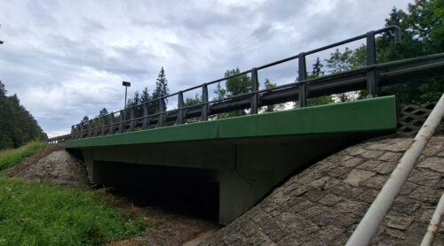 Istniejący most na drodze krajowej nr 94 w Zimnodole