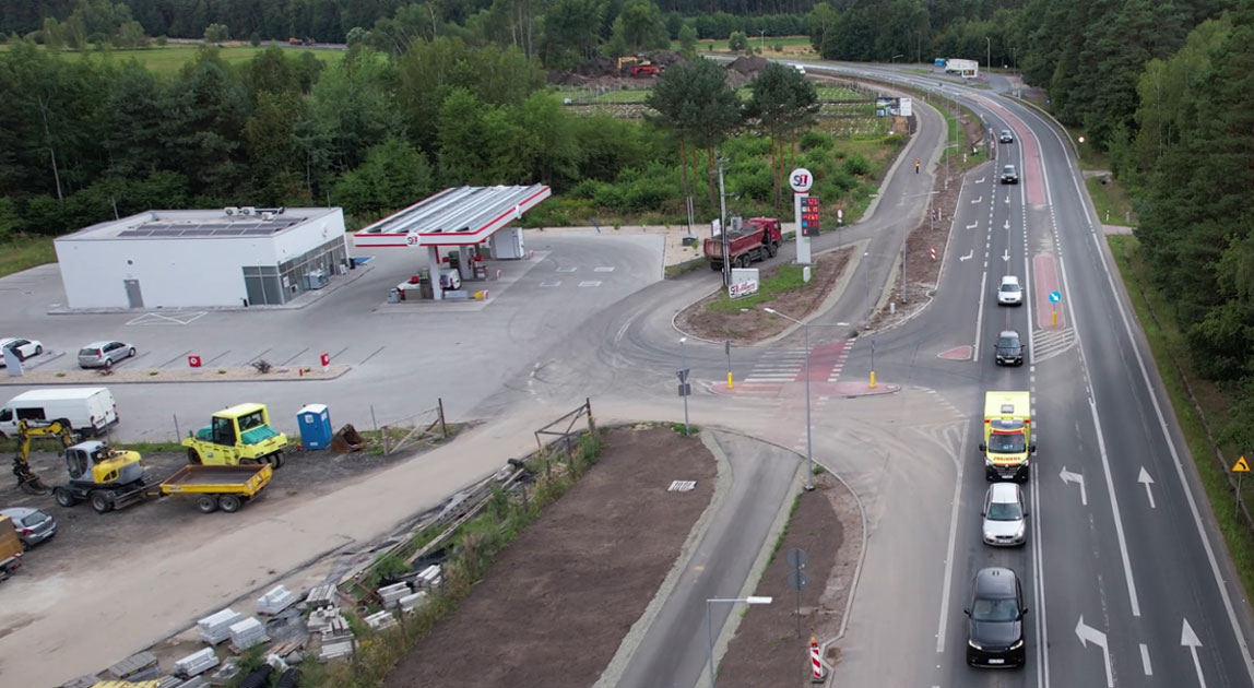 Budowa ścieżki pieszo-rowerowej Ozimek–Grodziec wzdłuż DK46