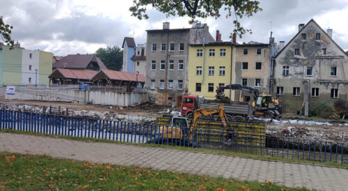 Prace interwencyjne prowadzone po powodzi w powiecie kłodzkim