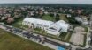 Kompleks edukacyjny w Maszewie z lotu ptaka