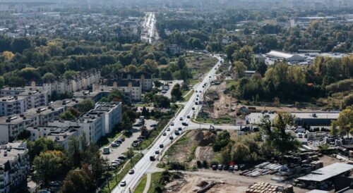 Przebudowa ul. Olsztyńskiej w Toruniu – palowanie CFA pod estakadę kolejową