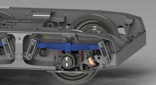 Transport ponadnormatywny koleją – trzyosiowy wózek 37TN opracowany przez Łukasiewicz – Poznański Instytut Technologiczny