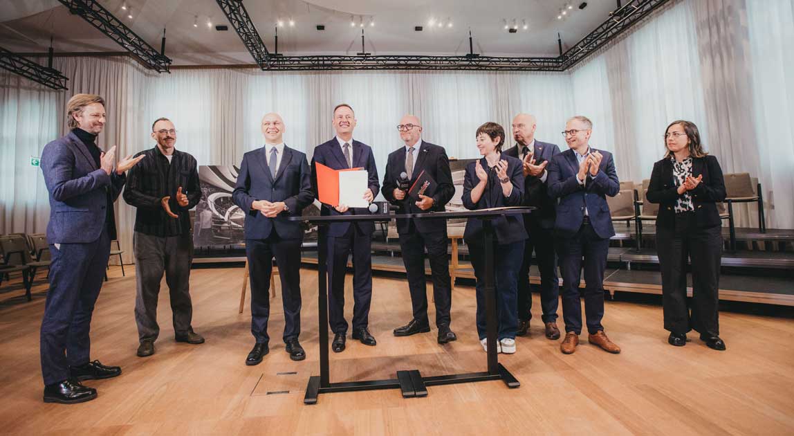 Nowa siedziba Sinfonii Varsovii – podpisanie umowy przez WARBUD i Sinfonia Varsovia