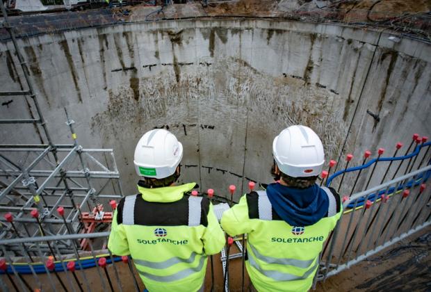 Nadzór budowy Szacht wchodzni Komora Odolanowska, budowa tunlu średnicowgo w Łodzi