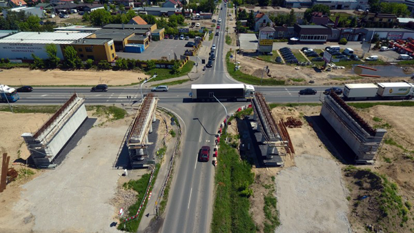 Budowa wiaduktu, fot. GDDKiA O/Bydgoszcz