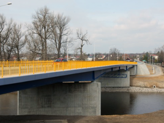 Nowy most w Ulanowie, fot. Biuro Prasowe UM Województwa Podkarpackiego
