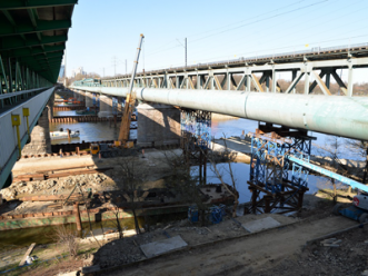 Przebudowa Mostu Gdańskiego, fot. PKP PLK