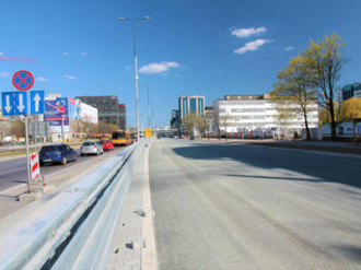 Ulica Marynarska, fot. ZTM Warszawa