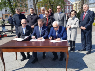 Podpisanie umowy, fot. GDDKiA O/Lublin