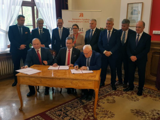 Podpisanie umowy na projekt, fot. GDDKiA O/Lublin
