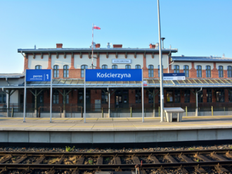 Stacja kolejowa w Kościerzynie, fot. PKP PLK