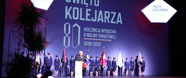Andrzej Adamczyk podczas Święta Kolejarza, fot. MI