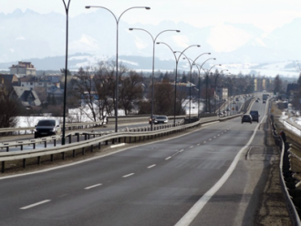 DK47 w Nowym Targu, fot. GDDKiA O/Krak&oacute;w