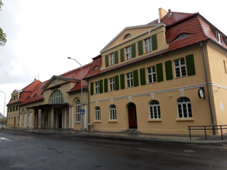 Dworzec kolejowy w Żaganiu, fot. PKP