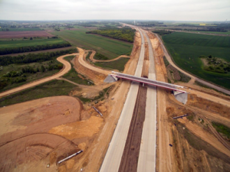 Autostrada A1 w budowie, fot. GDDKiA O/Katowice