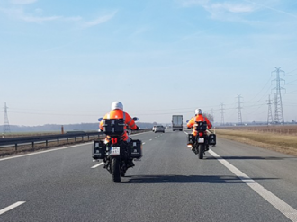 Patrol motocyklowy GDDKiA