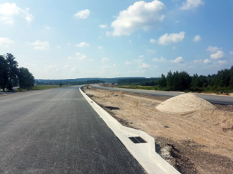 Budowa drogi S7, fot. GDDKiA O/Kielce