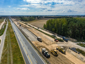 Budowa autostrady A1, fot. Budimex