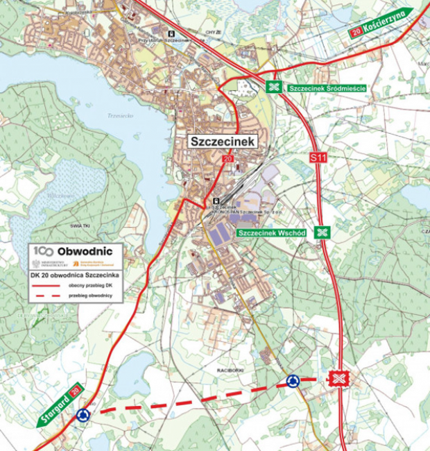 Mapka: GDDKiA, www.gddkia.gov.pl