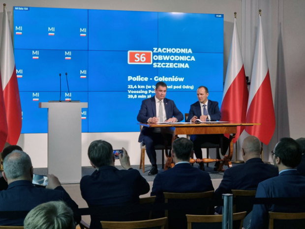 Zdjęcie: GDDKiA O/Szczecin, www.gov.pl/web/gddkia-szczecin/