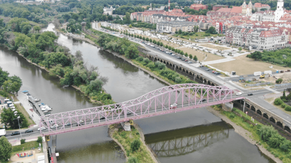 DK12 most Tolerancji w Głogowie - lipiec 2023, fot. Michał Soroko / GDDKiA