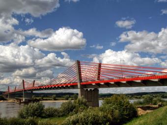 Most przez Wisłę k. Kwidzyna, fot. Transprojekt Gdański