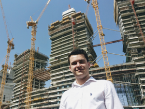 CEO na budowie w Dubaju, fot. ProperGate