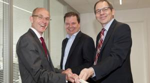 Na zdjęciu od lewej: Dr. Harald Braasch, Peter Thorning i Thomas Stürzl