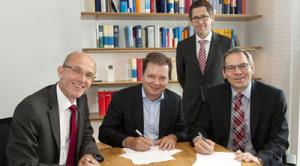 Podpisanie umowy Joint Venture pomiędzy firmami Schöck i Fiberline